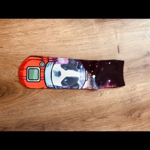 Dog astronaut socks
